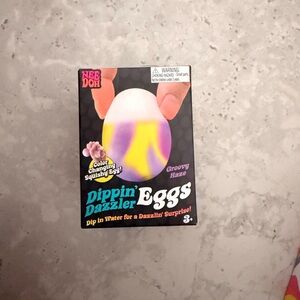 Schylling NeeDoh Dippin' Dazzler Egg Novelty Sensory Fidget Stress Relief Toy